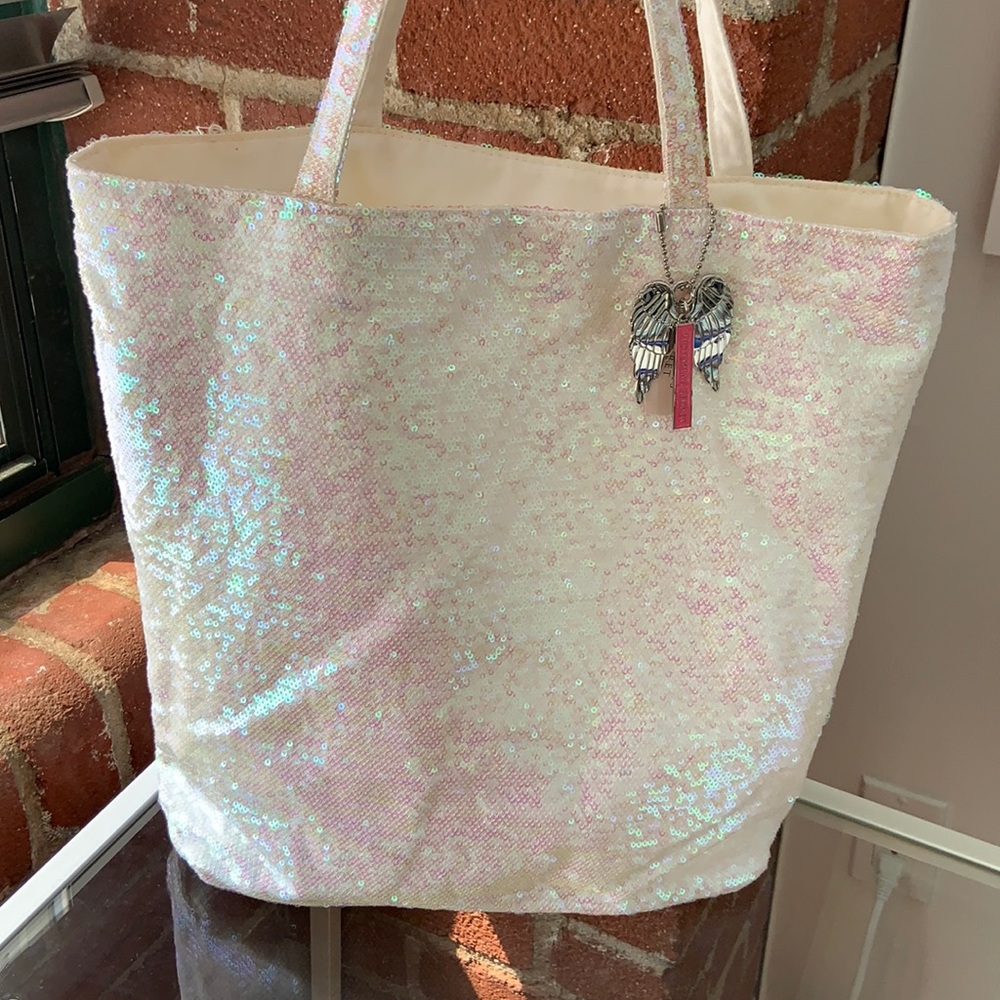 Victoria’s Secret Angel Wing Sequin Tote